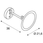 beepitett led furdo nagyitos lampa led furdoszoba falikar allithato krom tukor modern design ip44 vizallo.jpg